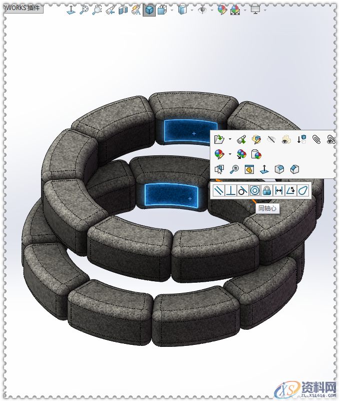 用SolidWorks软件设计一个木棚、一口井,SolidWorks,一个,设计,第12张