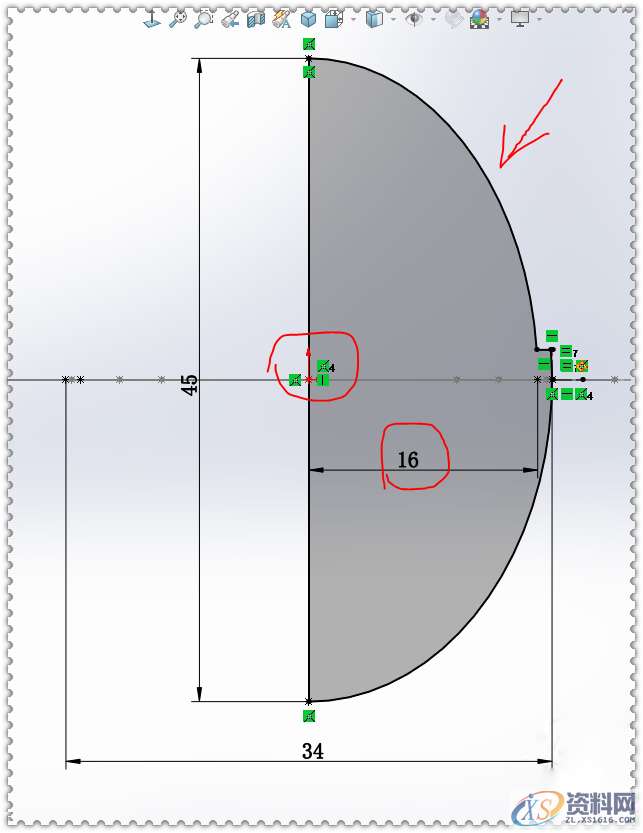 专业老师教你用SolidWorks画出一个剥壳鸡蛋,SolidWorks,老师,一个,第10张 专业老师教你用SolidWorks画出一个剥壳鸡蛋,SolidWorks,老师,一个,第10张