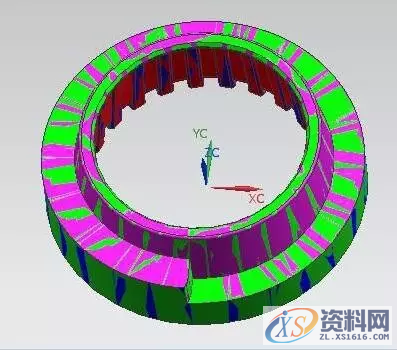 UG如何去除斜率分析和拔模产生的颜色花面,去除,颜色,第3张 UG如何去除斜率分析和拔模产生的颜色花面,去除,颜色,第3张