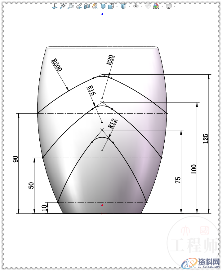用SolidWorks画一个水杯,太好看了吧!,SolidWorks,一个,第7张 用SolidWorks画一个水杯,太好看了吧!,SolidWorks,一个,第7张