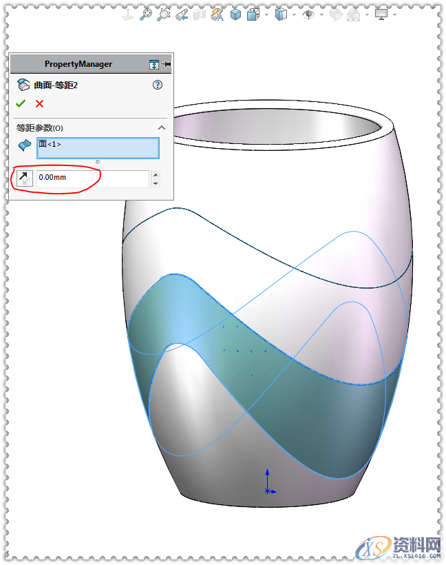 用SolidWorks画一个水杯,太好看了吧!,SolidWorks,一个,第11张 用SolidWorks画一个水杯,太好看了吧!,SolidWorks,一个,第11张