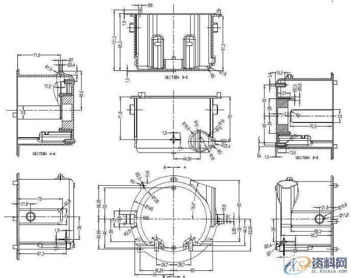 微型马达壳体注射模具设计,模具设计,第1张