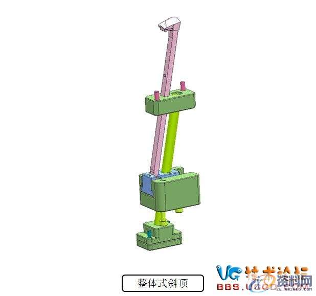 塑胶模具设计-汽车模斜顶机构的设计方法,模具设计,塑胶,机构,第4张 塑胶模具设计-汽车模斜顶机构的设计方法,模具设计,塑胶,机构,第4张