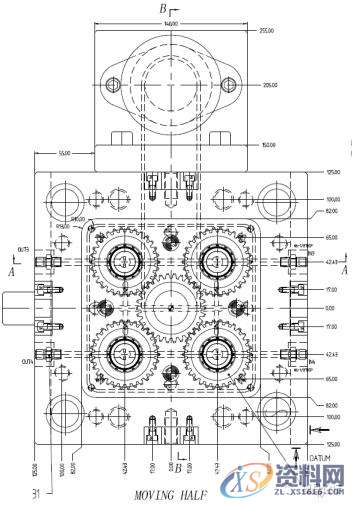 UG塑胶模具设计-控制器接头脱螺纹注塑模设计,模具设计,螺纹,第2张 UG塑胶模具设计-控制器接头脱螺纹注塑模设计,模具设计,螺纹,第2张