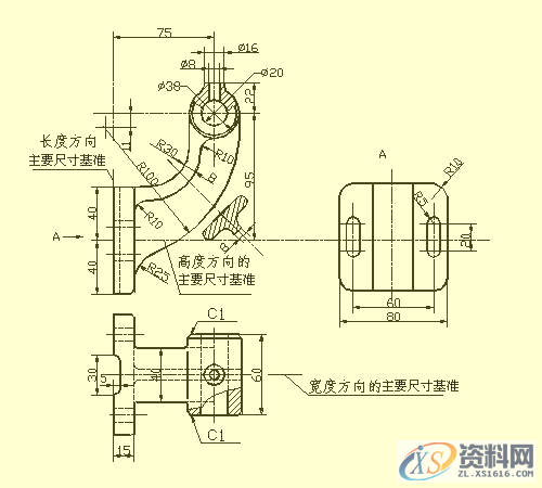 机械设计：如何能看懂复杂机械图纸中的尺寸标注，赶快学起来 ... ...机械设计：如何能看懂复杂机械图纸中的尺寸标注，赶快学起来 ...,图纸,标注,尺寸,第11张