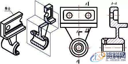 模具设计－模具图纸剖视图的种类及画法,剖视图,画法,模具设计,图纸,第25张