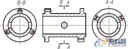模具设计－模具图纸剖视图的种类及画法,剖视图,画法,模具设计,图纸,第12张