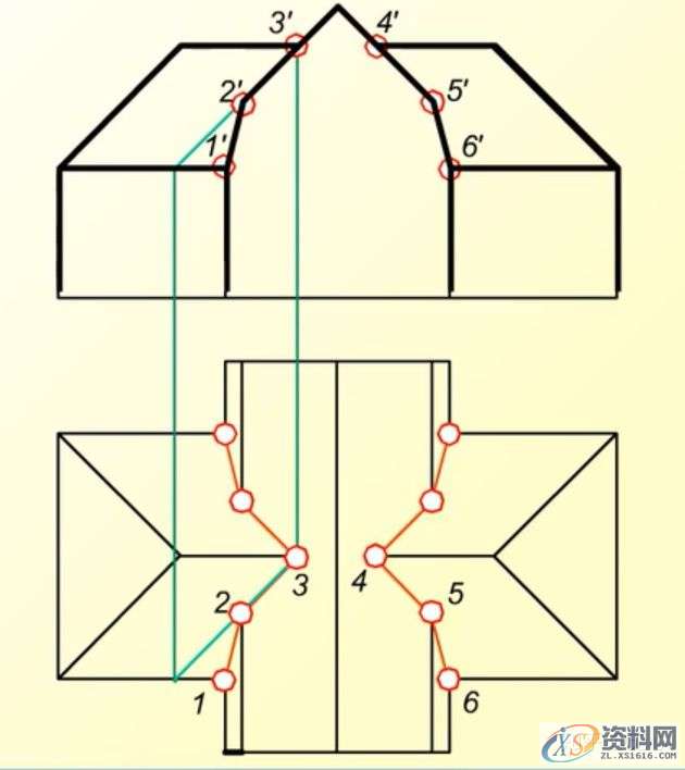 机械设计：机械制图CAD，相贯线,制图,设计,CAD,第16张