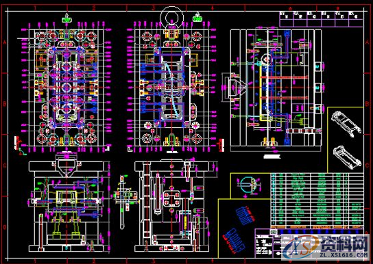 五金模具设计-电脑机箱挡板案例的连续模设计,卸料,工位,冲孔,如图,模具,第3张 五金模具设计-电脑机箱挡板案例的连续模设计,卸料,工位,冲孔,如图,模具,第3张