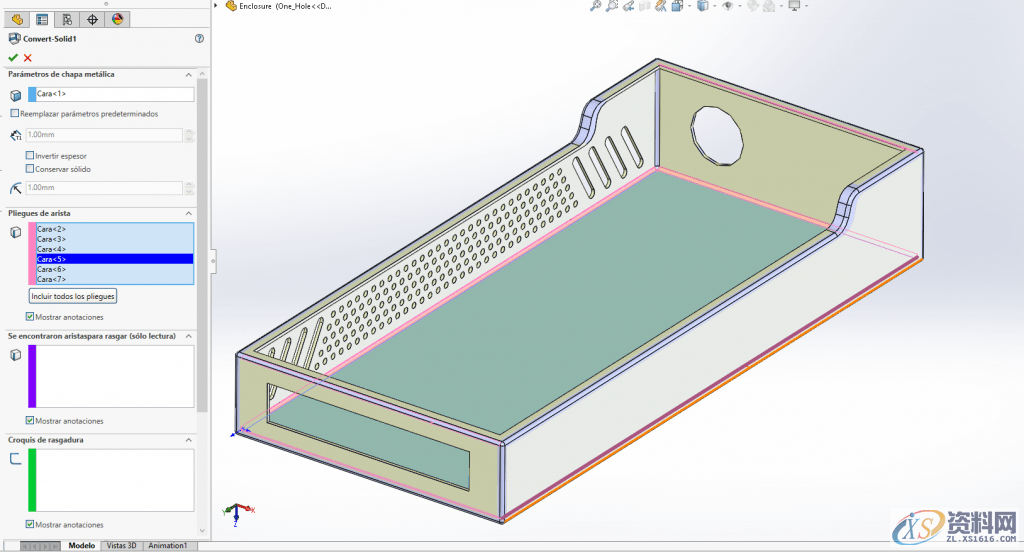 SolidWorks如何将固体转换为钣金的简单五个步骤，建议收藏SolidWorks如何将固体转换为钣金的简单五个步骤，建议收藏,设计培训,SolidWorks,工具,第3张