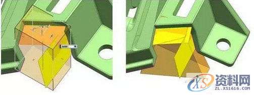 汽车塑胶模高低落差位的分模处理技巧,mso,实体,设计培训,拉伸,第4张 汽车塑胶模高低落差位的分模处理技巧,mso,实体,设计培训,拉伸,第4张