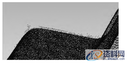 模具设计:逆向工程的典型零件快速成型及误差分析,模具设计,零件,第3张 模具设计:逆向工程的典型零件快速成型及误差分析,图2 噪点示意图,模具设计,零件,第3张