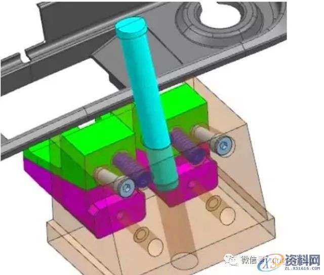 UG塑胶模具设计:滑块上面做斜顶结构样式说明,模具设计,样式,塑胶,结构,第7张 UG塑胶模具设计:滑块上面做斜顶结构样式说明,模具设计,样式,塑胶,结构,第7张
