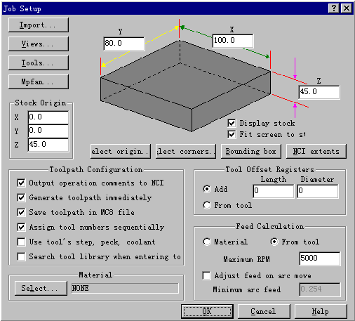 Mastercam教程－3.挖槽刀具路径的应用（图文教程）,Mastercam教程－3.挖槽刀具路径的应用,教程,路径,第48张