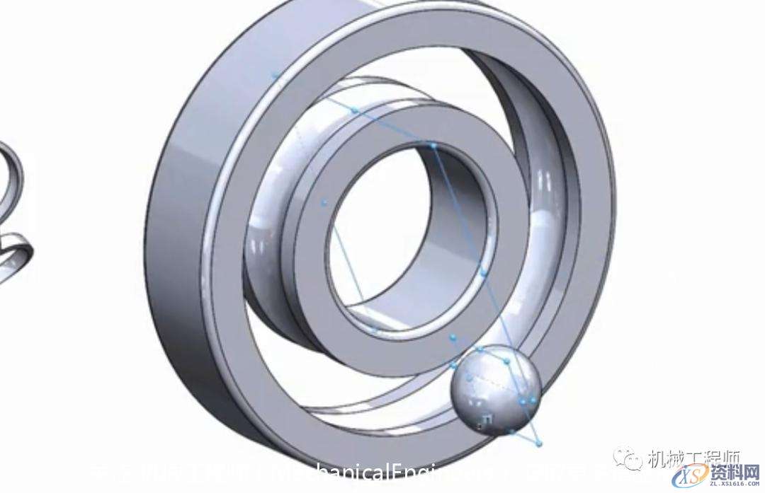 用SolidWorks画轴承的方法与步骤,SolidWorks,步骤,第6张 用SolidWorks画轴承的方法与步骤,SolidWorks,步骤,第6张