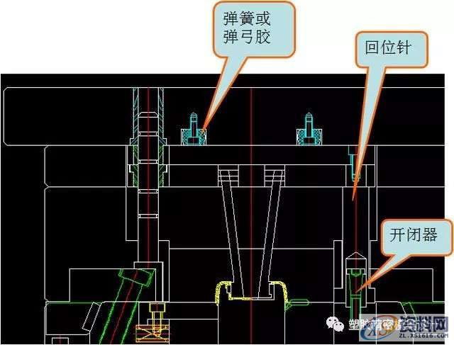 模具设计之斜顶机构设计,机构,第7张