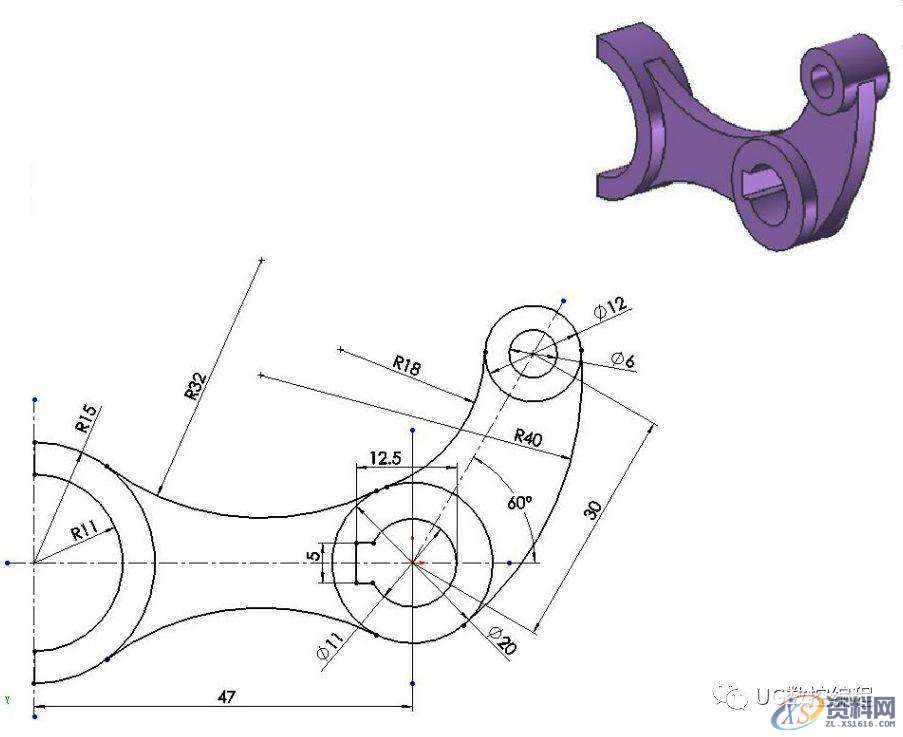 CNC数控编程——UG编程画图建模图纸分享,收藏后再也不用担心没有练习图啦! ...,画图,建模,图纸,数控,第21张 CNC数控编程——UG编程画图建模图纸分享,收藏后再也不用担心没有练习图啦! ...,画图,建模,图纸,数控,第21张