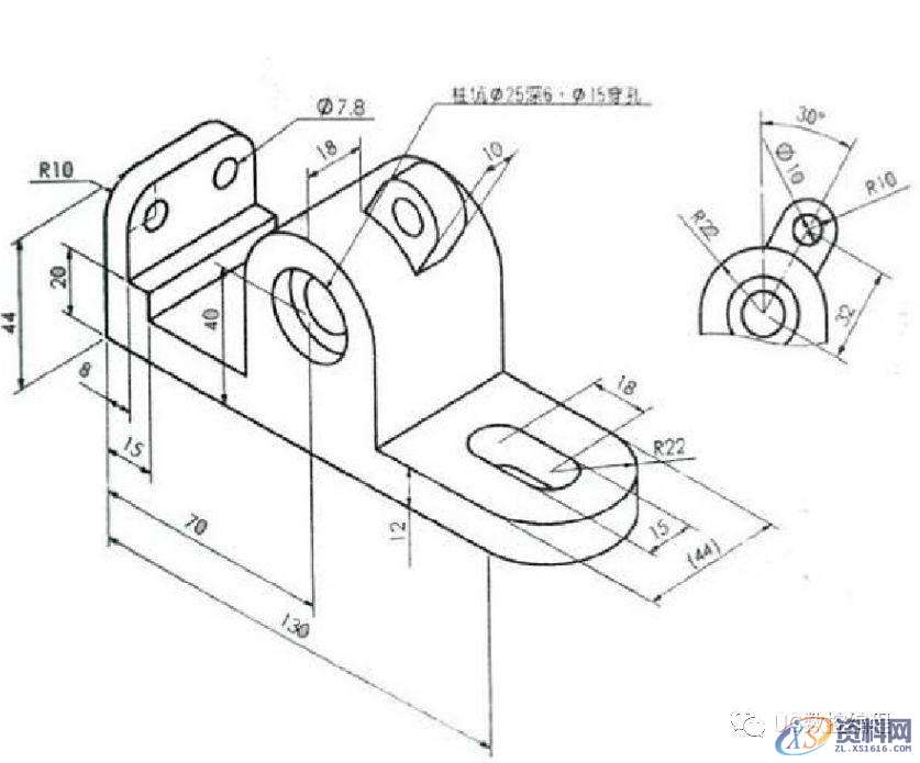 CNC数控编程——UG编程画图建模图纸分享,收藏后再也不用担心没有练习图啦! ...,画图,建模,图纸,数控,第22张 CNC数控编程——UG编程画图建模图纸分享,收藏后再也不用担心没有练习图啦! ...,画图,建模,图纸,数控,第22张