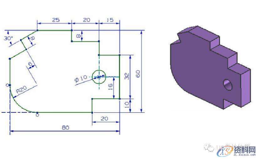 CNC数控编程——UG编程画图建模图纸分享,收藏后再也不用担心没有练习图啦! ...,画图,建模,图纸,数控,第16张 CNC数控编程——UG编程画图建模图纸分享,收藏后再也不用担心没有练习图啦! ...,画图,建模,图纸,数控,第16张