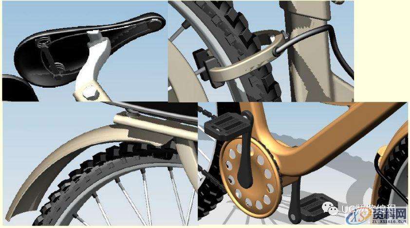 UG编程实例教学,带你学习自行车的绘图和建模,建模,绘图,实例,第46张 UG编程实例教学,带你学习自行车的绘图和建模,建模,绘图,实例,第46张
