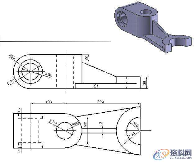 CNC数控编程——UG编程画图建模图纸分享,收藏后再也不用担心没有练习图啦! ...,画图,建模,图纸,数控,第26张 CNC数控编程——UG编程画图建模图纸分享,收藏后再也不用担心没有练习图啦! ...,画图,建模,图纸,数控,第26张