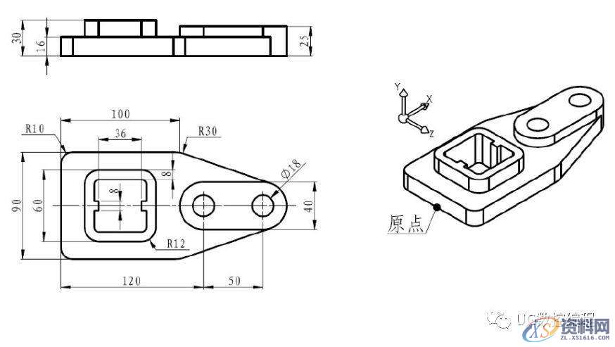 CNC数控编程——UG编程画图建模图纸分享,收藏后再也不用担心没有练习图啦! ...,画图,建模,图纸,数控,第35张 CNC数控编程——UG编程画图建模图纸分享,收藏后再也不用担心没有练习图啦! ...,画图,建模,图纸,数控,第35张
