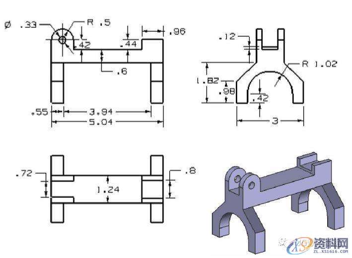 CNC数控编程——UG编程画图建模图纸分享,收藏后再也不用担心没有练习图啦! ...,画图,建模,图纸,数控,第25张 CNC数控编程——UG编程画图建模图纸分享,收藏后再也不用担心没有练习图啦! ...,画图,建模,图纸,数控,第25张