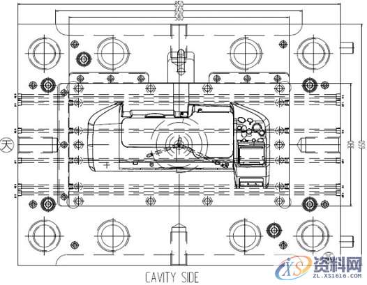 塑胶精密模的设计,进口传真机面壳注塑设计案例分享,设计,注塑,塑胶,第4张 塑胶精密模的设计,进口传真机面壳注塑设计案例分享,设计,注塑,塑胶,第4张
