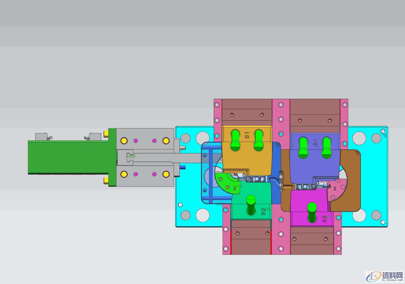 高难度模具结构图集,你不能不看的工艺技术,模具,第6张 高难度模具结构图集,你不能不看的工艺技术,模具,第6张