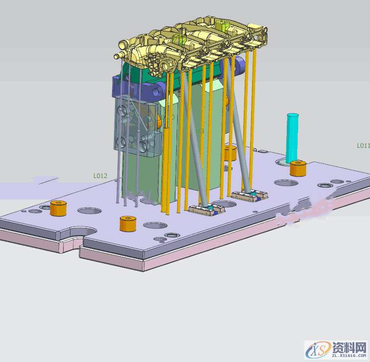 高难度模具结构图集,你不能不看的工艺技术,模具,第10张 高难度模具结构图集,你不能不看的工艺技术,模具,第10张