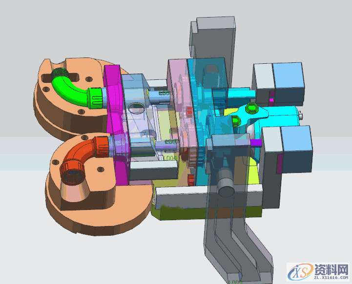 高难度模具结构图集,你不能不看的工艺技术,模具,第12张 高难度模具结构图集,你不能不看的工艺技术,模具,第12张