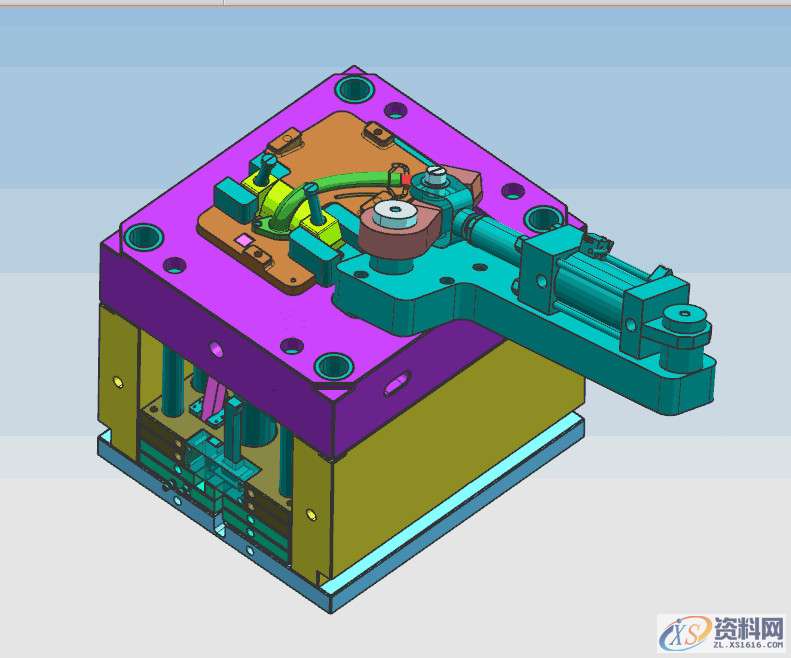 高难度模具结构图集,你不能不看的工艺技术,模具,第14张 高难度模具结构图集,你不能不看的工艺技术,模具,第14张