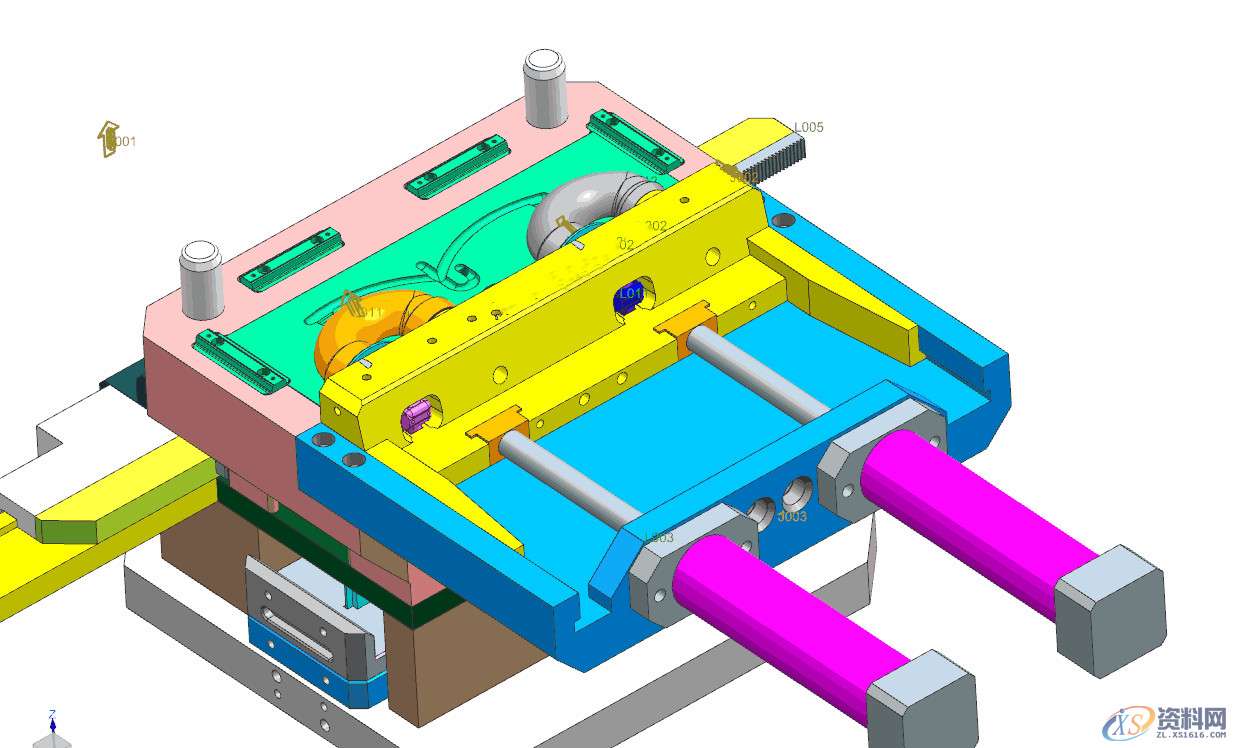 高难度模具结构图集,你不能不看的工艺技术,模具,第2张 高难度模具结构图集,你不能不看的工艺技术,模具,第2张