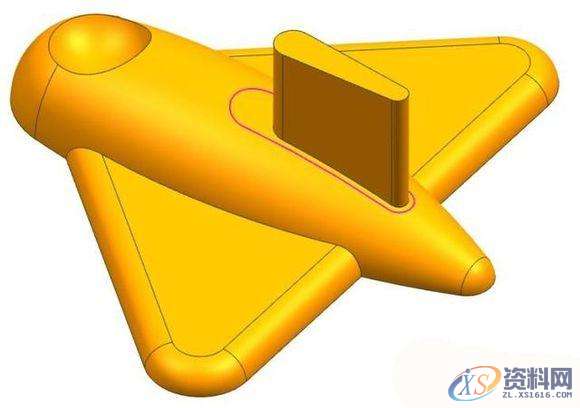 ug模具设计技巧飞机玩具实例,教你“补片”指令的正确运用! ...,模具设计,实例,第3张 ug模具设计技巧飞机玩具实例,教你“补片”指令的正确运用! ...,模具设计,实例,第3张