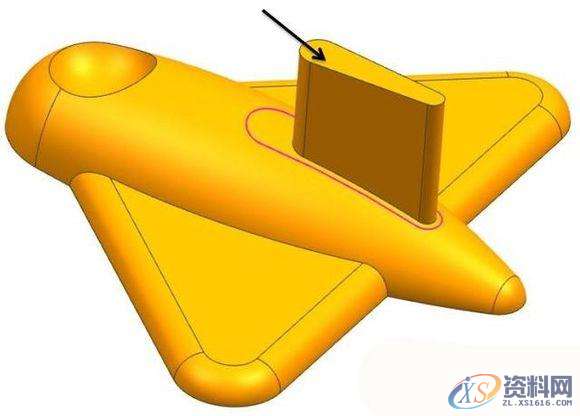 ug模具设计技巧飞机玩具实例,教你“补片”指令的正确运用! ...,模具设计,实例,第7张 ug模具设计技巧飞机玩具实例,教你“补片”指令的正确运用! ...,模具设计,实例,第7张