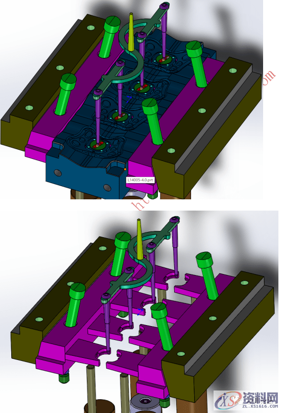 塑胶模具设计:蝶形支架面壳注塑模设计技巧,模具设计,塑胶,第3张 塑胶模具设计:蝶形支架面壳注塑模设计技巧,模具设计,塑胶,第3张