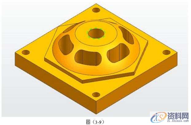 UG编程圆弧盘类零件的建模与加工实例详解,加工,创建,进行,如图,第21张 UG编程圆弧盘类零件的建模与加工实例详解,加工,创建,进行,如图,第21张