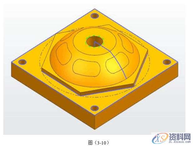 UG编程圆弧盘类零件的建模与加工实例详解,加工,创建,进行,如图,第22张 UG编程圆弧盘类零件的建模与加工实例详解,加工,创建,进行,如图,第22张