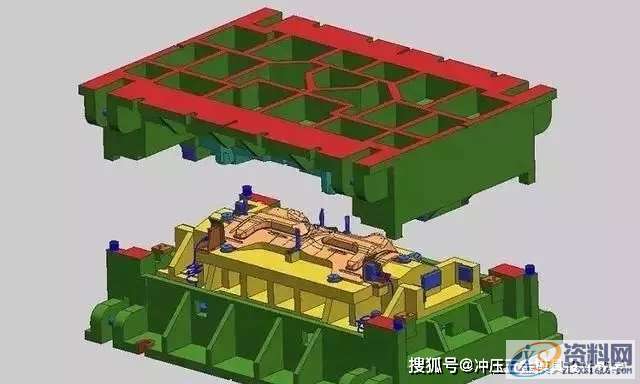 冲压车架类模具设计的注意事项,冲压,卸料,第1张