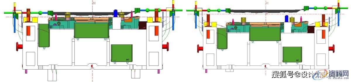 冲压模具设计-传送模干涉检查的几个难点,工位,模具,曲线,第8张 冲压模具设计-传送模干涉检查的几个难点,工位,模具,曲线,第8张