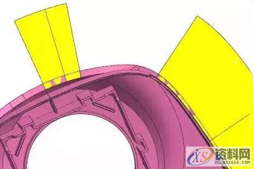 塑胶模具设计:汽车挂档面板曲面分型技巧,分型,如图,mso,设计培训,曲面,第5张 塑胶模具设计:汽车挂档面板曲面分型技巧,5.jpg,分型,如图,mso,设计培训,曲面,第5张