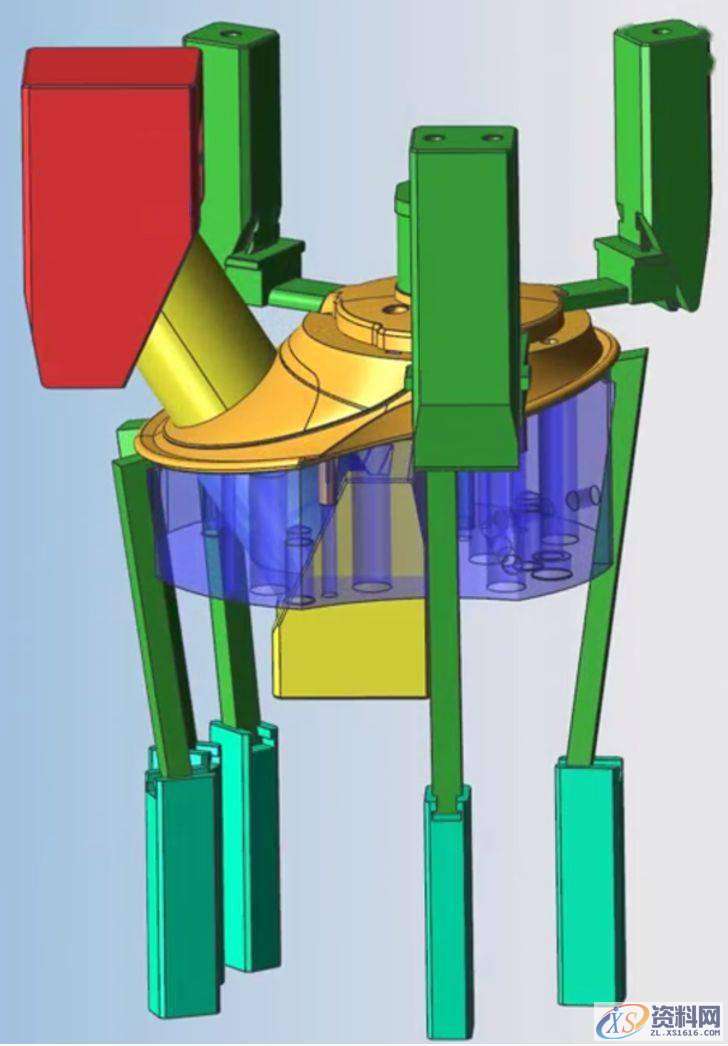能轻松搞定这些模具结构的，绝对是大师级别的！,精雕,模具设计,模具,第12张