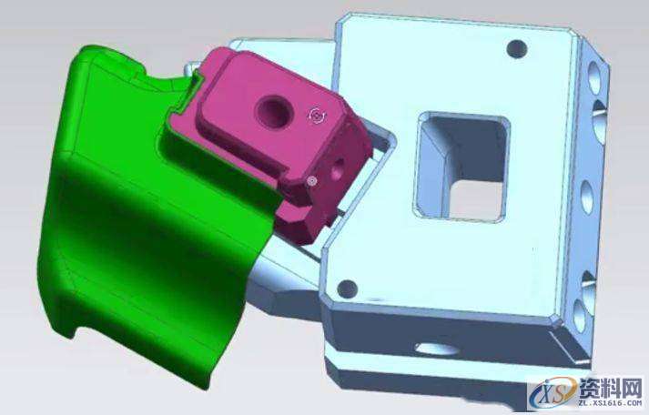 能轻松搞定这些模具结构的，绝对是大师级别的！,精雕,模具设计,模具,第14张