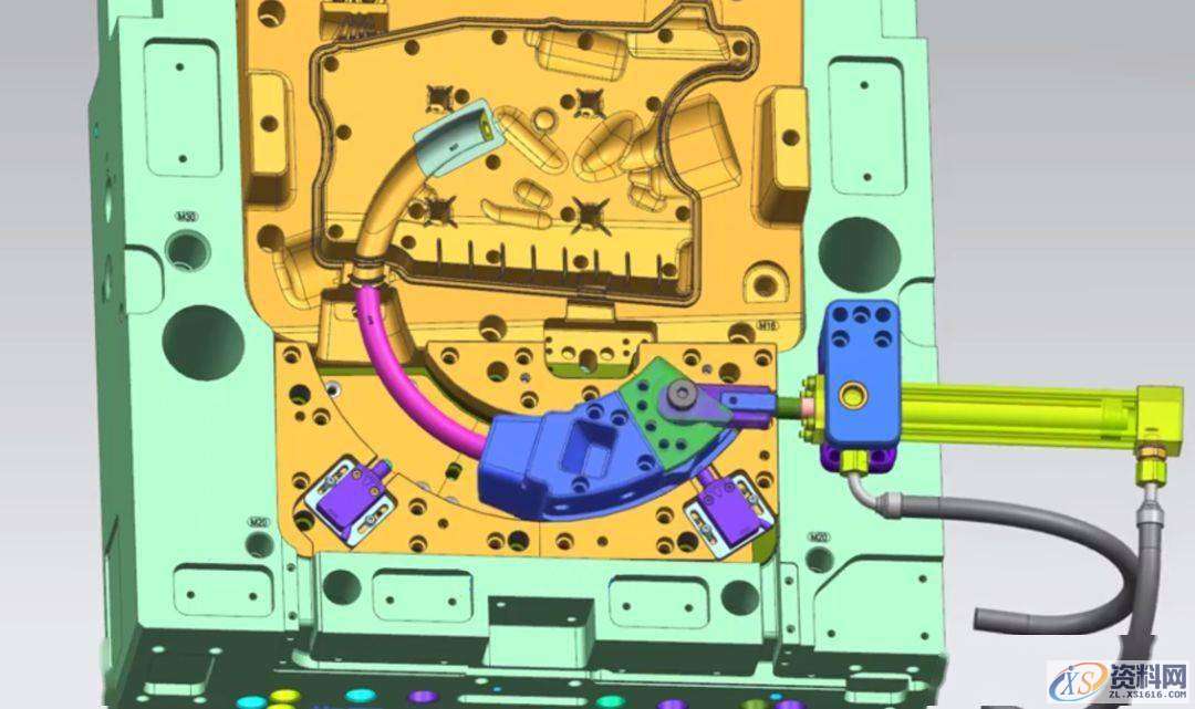 能轻松搞定这些模具结构的，绝对是大师级别的！,精雕,模具设计,模具,第7张
