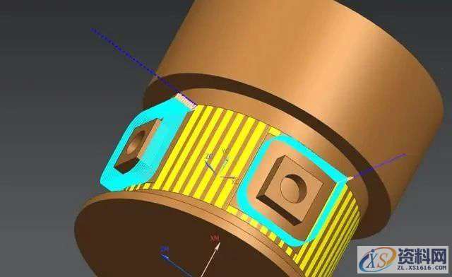 数控UG编程：四轴常见-轴槽编程,设计培训,曲面,培训,培训学校,第10张