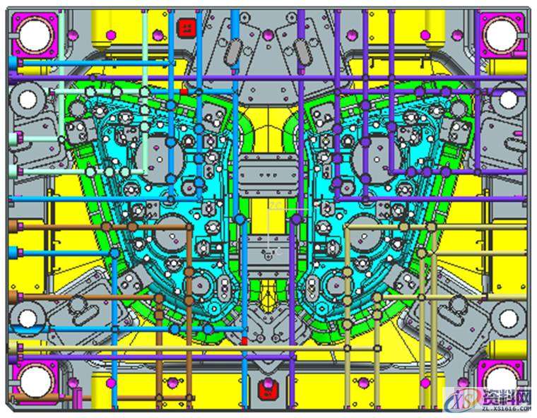 汽车模具设计:汽车前大灯灯壳注塑模如何设计?,塑件,模具,设计,分型,第15张 汽车模具设计:汽车前大灯灯壳注塑模如何设计?,塑件,模具,设计,分型,第15张