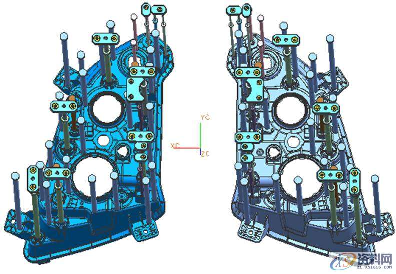 汽车模具设计:汽车前大灯灯壳注塑模如何设计?,塑件,模具,设计,分型,第20张 汽车模具设计:汽车前大灯灯壳注塑模如何设计?,塑件,模具,设计,分型,第20张