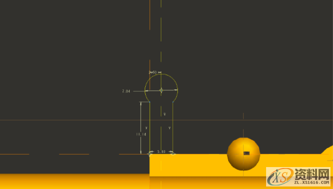 用UG画AK47刺刀PROE建模造型详细步骤有草图,设计培训,培训,横沥镇,培训学校,第30张