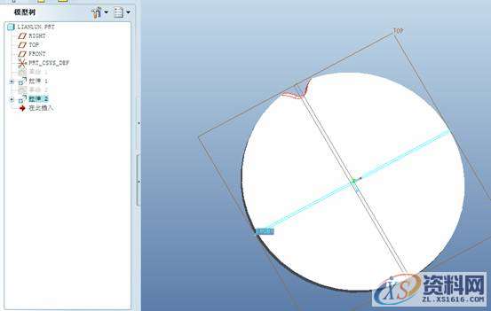 利用Pro/E软件设计建模链轮的方法,参数,圆弧,第9张 利用Pro/E软件设计建模链轮的方法,利用Pro/E建模链轮的方法,参数,圆弧,第9张