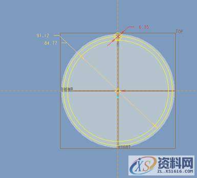 利用Pro/E软件设计建模链轮的方法,参数,圆弧,第4张 利用Pro/E软件设计建模链轮的方法,利用Pro/E建模链轮的方法,参数,圆弧,第4张